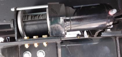 Spare Wheel Carrier Winch