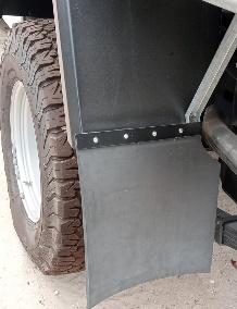 Tlc 79 double cab rubber  flap